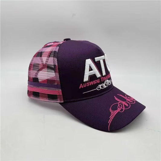High Pony Gingham Cap